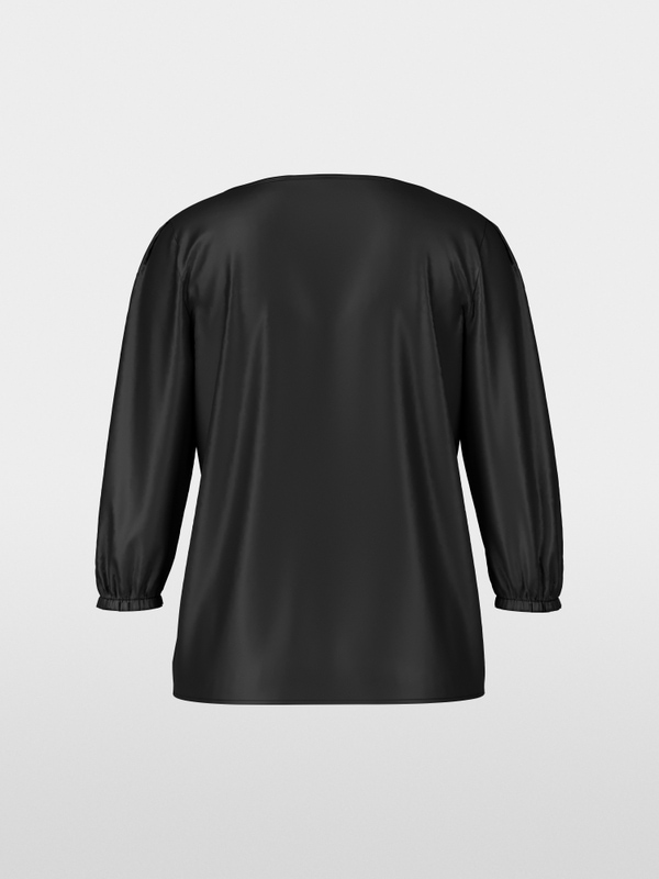 Lockere Seidenbluse