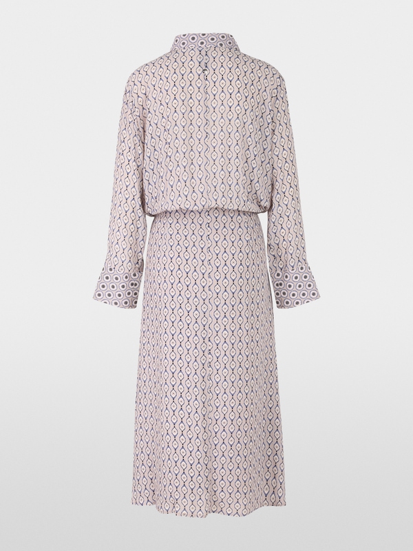 Langes Blusenkleid