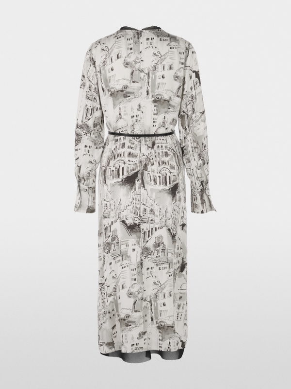 Robe imprimée en viscose