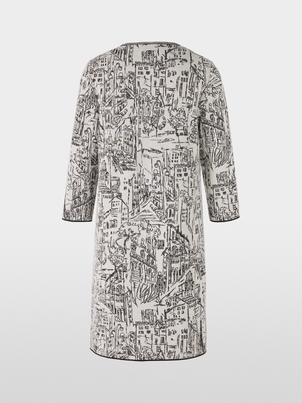 Knitted in Germany dress with motif