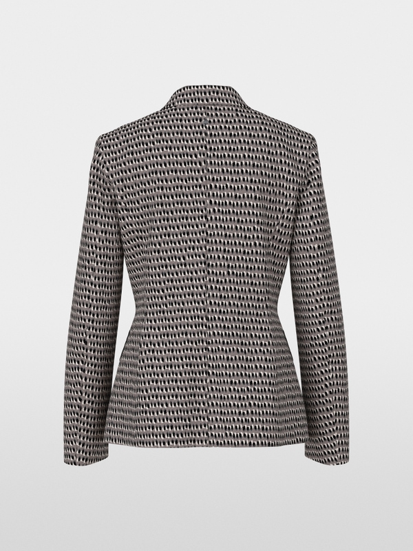 Blazer with tie belt