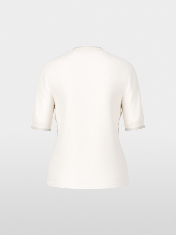 T-shirt avec détails en lurex