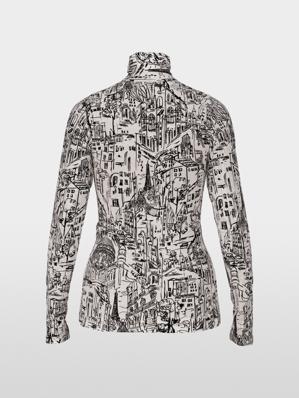 Longsleeve met CITY-motief