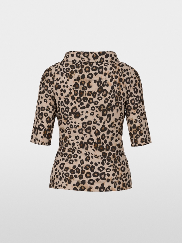 T-shirt tendance avec imprimé léopard