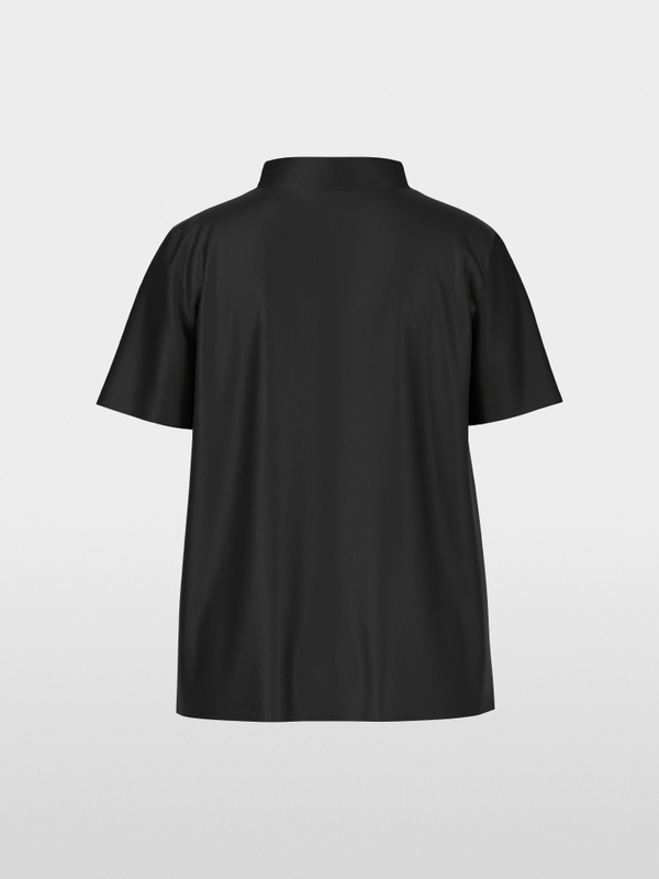 Blouse-chemise à col lavallière