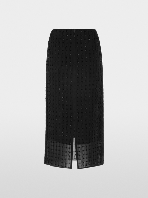 Elegant skirt with sequins