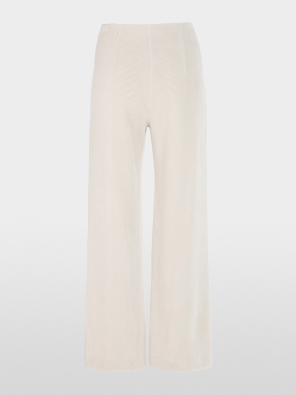 Wijde corduroy broek WELKOM
