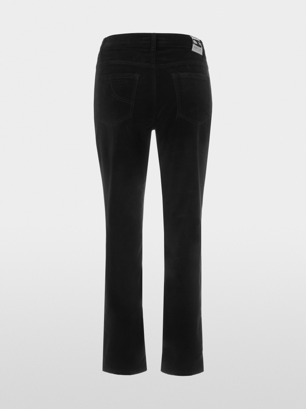 SILEA slim fit velvet trousers