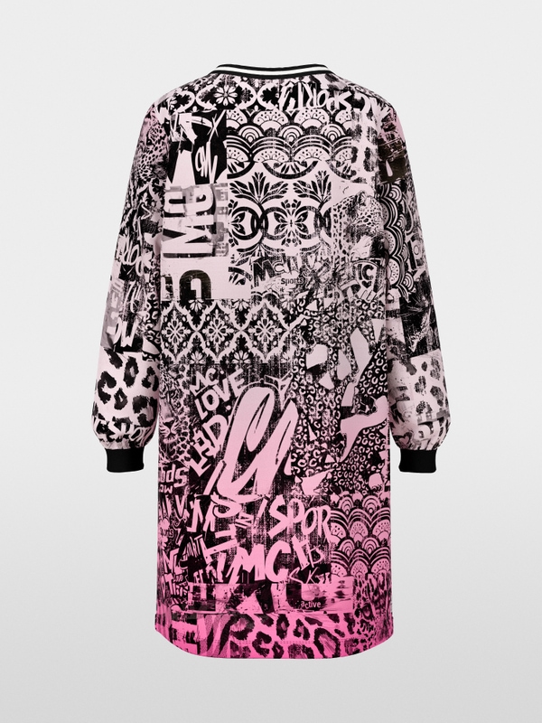 Jurk met all-over print