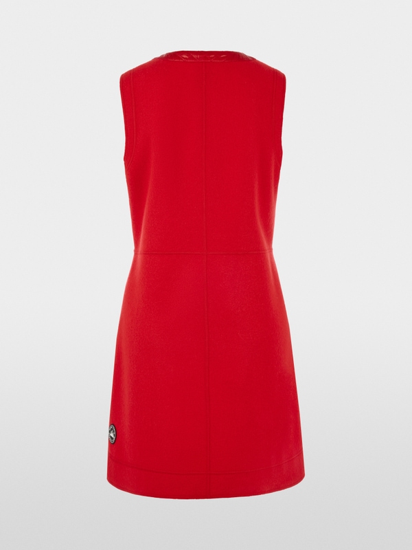 Ärmelloses Kleid "Knitted in Germany"