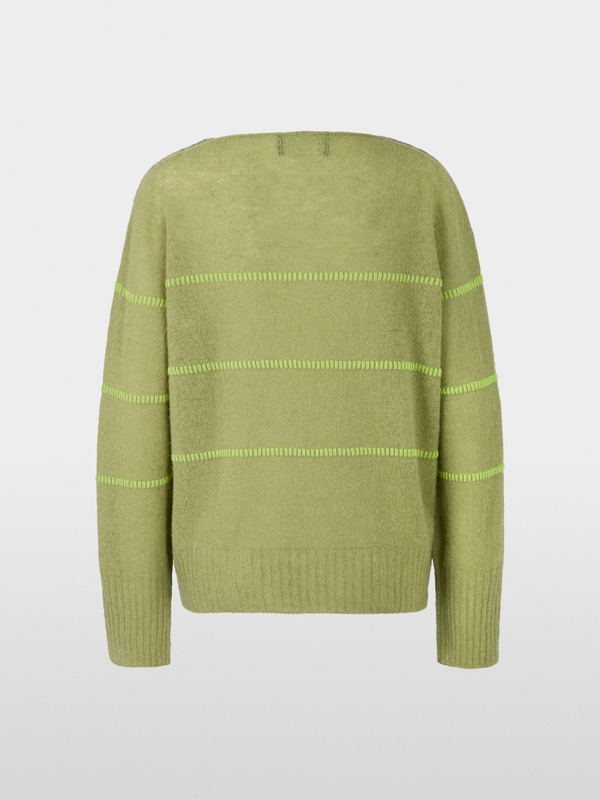 Pull fin à motif léopard tricoté en Allemagne