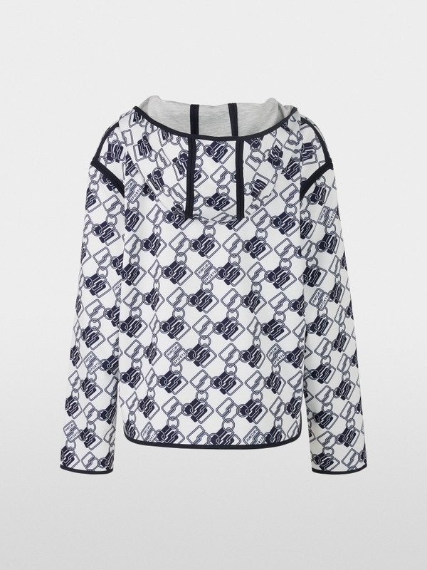 Sweat-shirt réversible au design cube