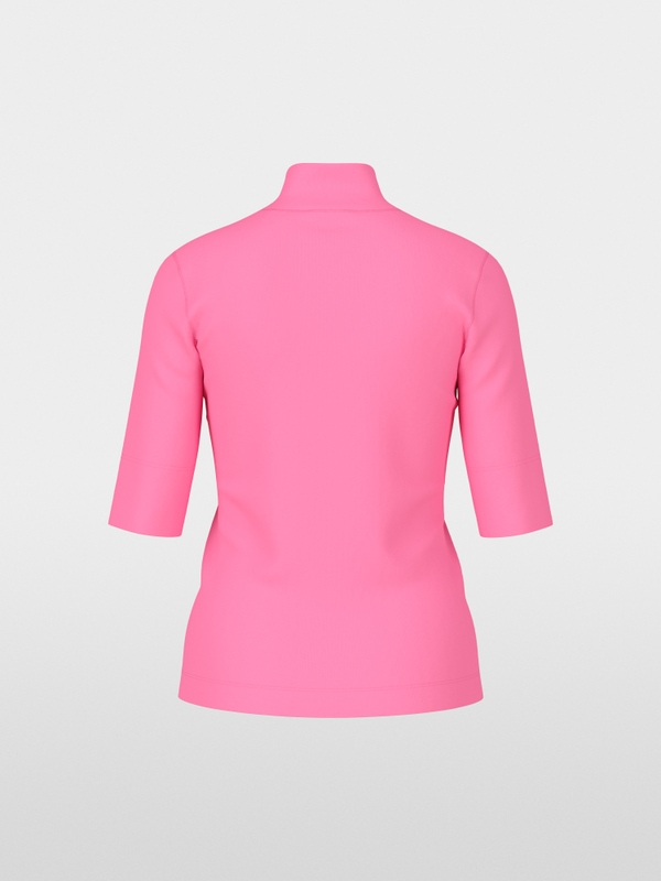 Basic-Shirt aus Baumwollstretch