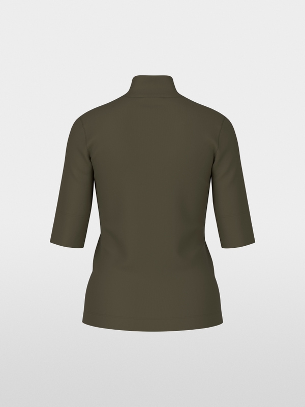 T-shirt basique en coton stretch