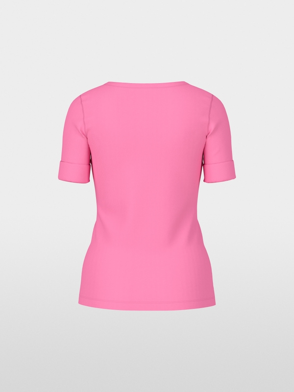 Basic shirt van stretchkatoen