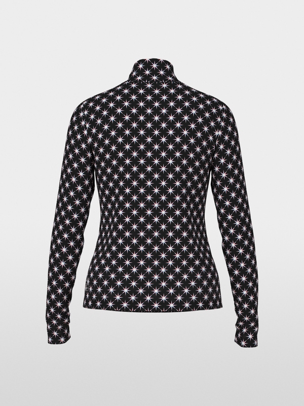 Long-sleeved shirt with Snowstar print