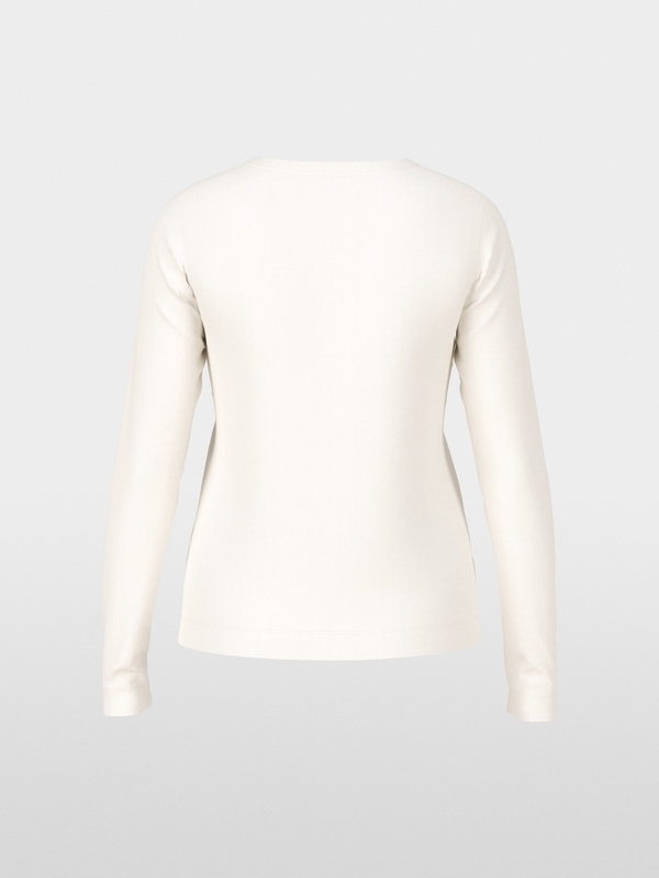 Klassisches Langarmshirt unifarben