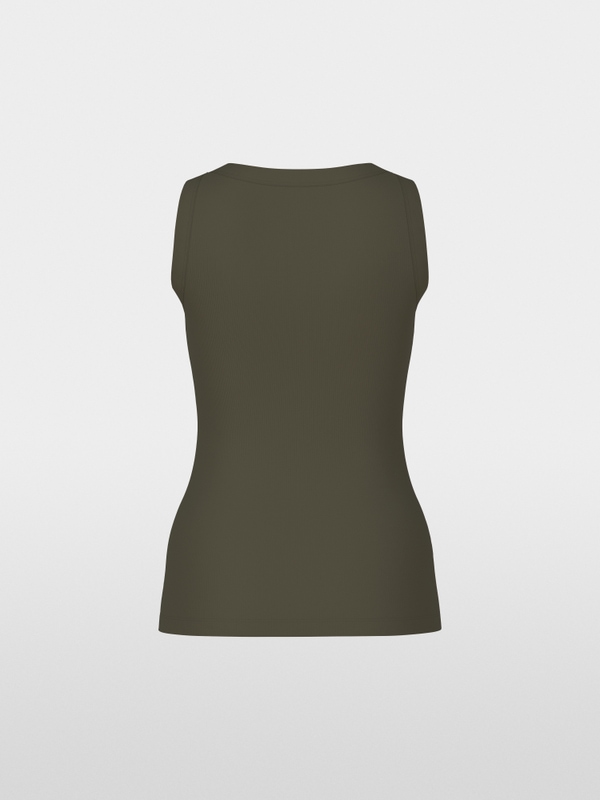 Top basique en coton stretch