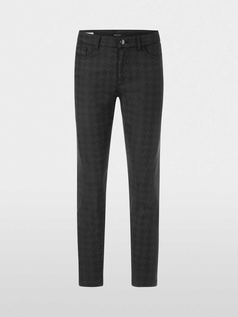 Marc Cain Collections Women's SIENA Velvet Slip On Trousers In Black ZC 81.31 W48 Col 900 main image 1