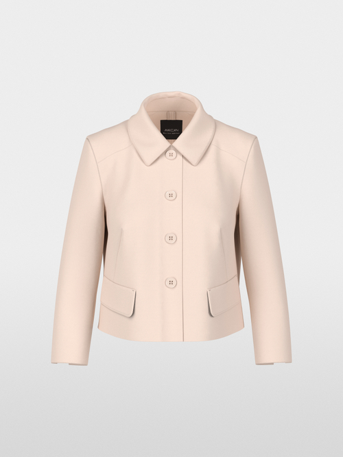 Short jacket with Kent collar