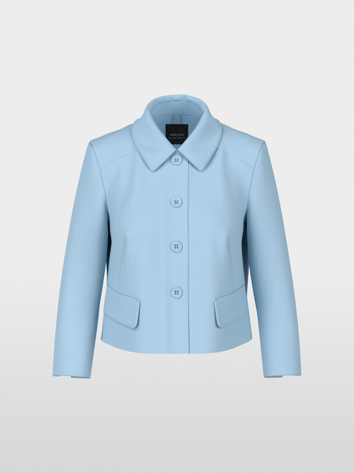Short jacket with Kent collar