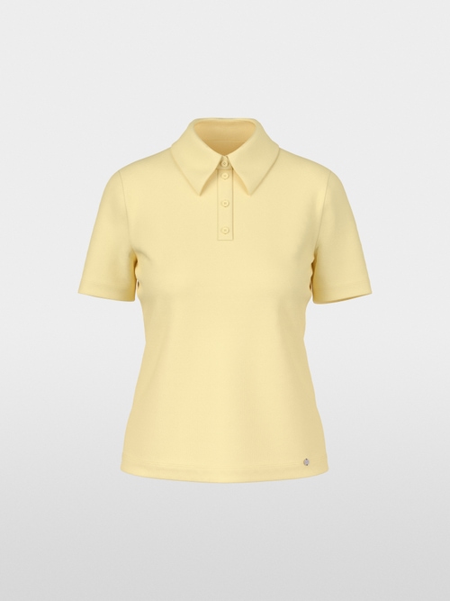 Poloshirt aus Baumwollstretch