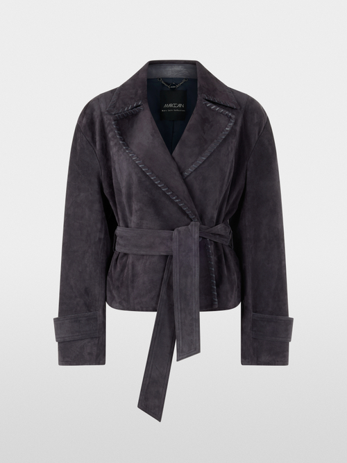 Real leather jacket 'Rethink Together'