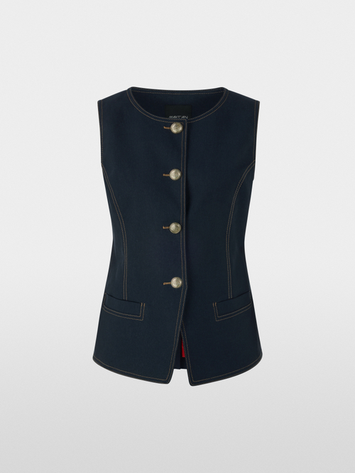 Vest in denimlook