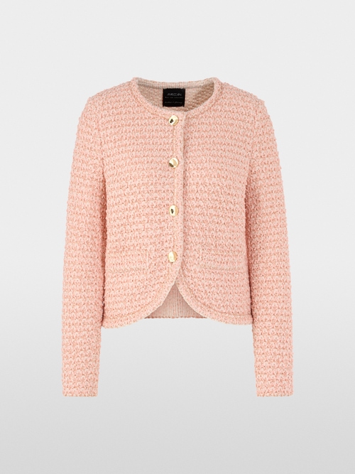 ‘Knitted in Germany’ tweed cardigan