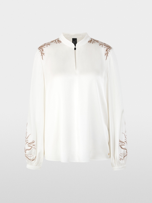 Bluse aus Viskosemix