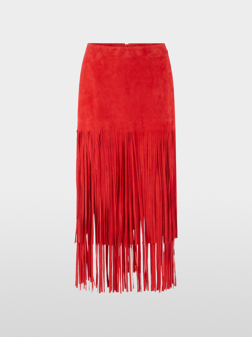 Midi leather skirt ‘Rethink Together’