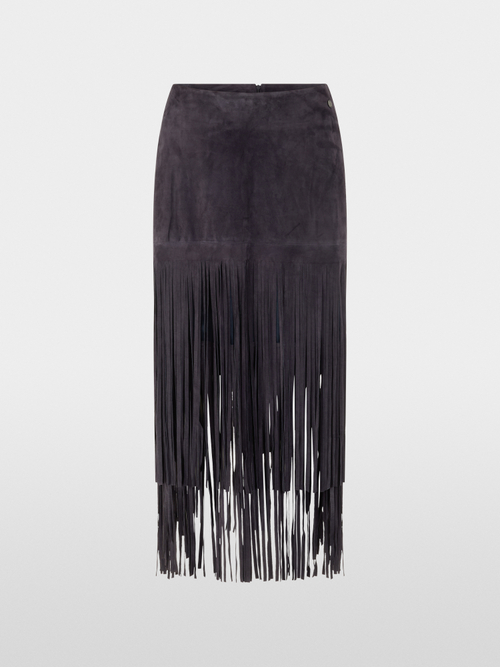 Midi leather skirt ‘Rethink Together’