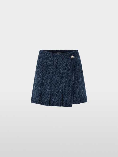 Wrap skirt-style shorts