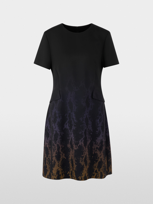 Kleid mit Snakeprint