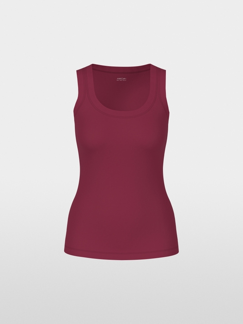 Top basique en coton stretch