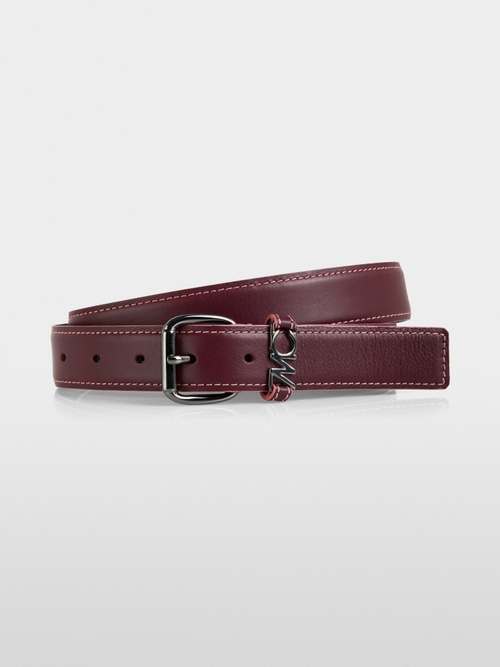 Classic leather belt