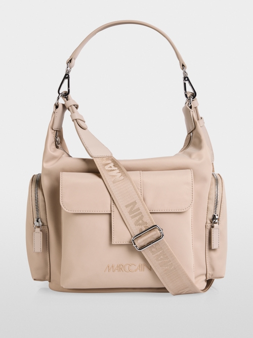 Nylon-Hobo Bag "Rethink Together"