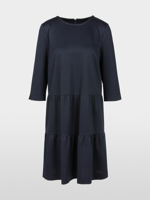 Robe en jersey avec volants étagés