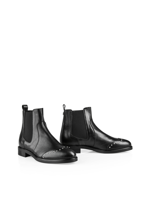 Chelsea Boots mit Nieten