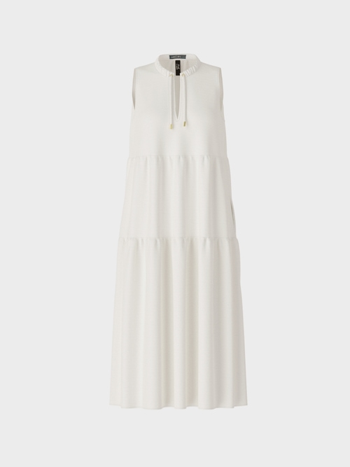 Long tiered flounce dress