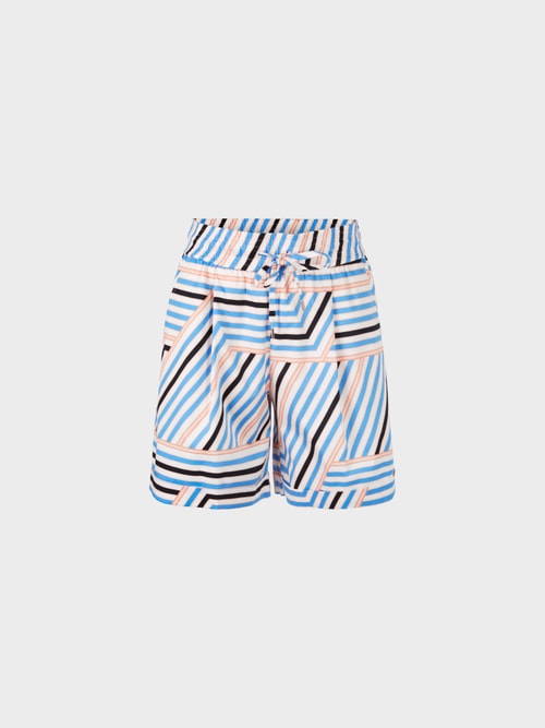 Sporty striped shorts