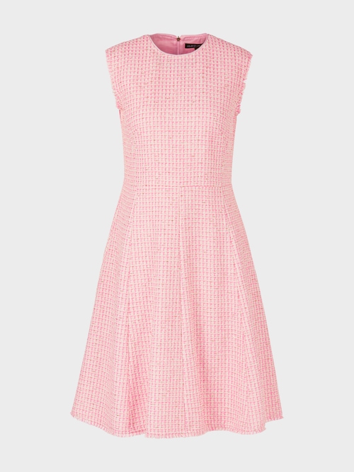 Sleeveless dress with a panel skirt