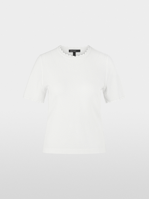 Knitted in Germany short-sleeved jumper