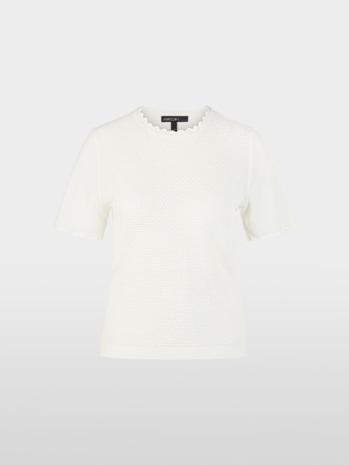 Kurzarm-Pullover Knitted in Germany