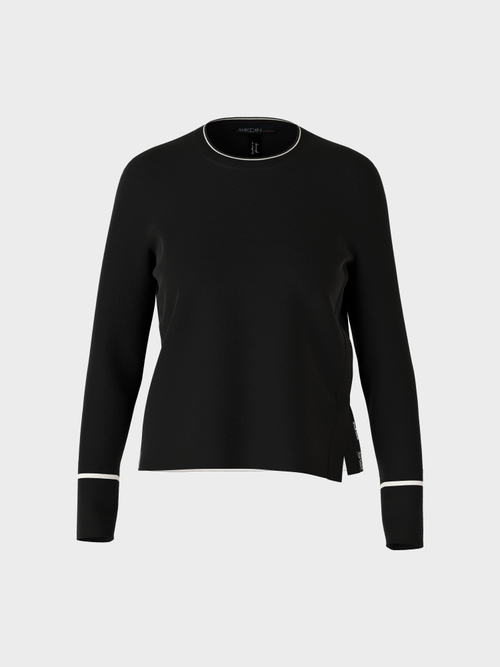 “Rethink Together” sweater with slit