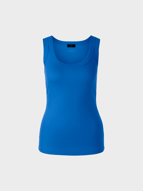 Tank top with wide straps