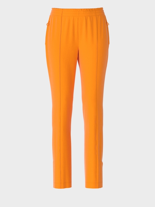 Pants with side slits