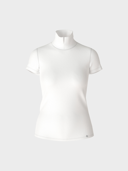 Hochgeschlossenes T-Shirt