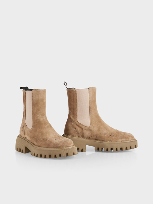 Chelsea-Boots mit Nieten