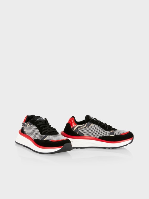 Schlupf-Sneaker mit Leo-Details